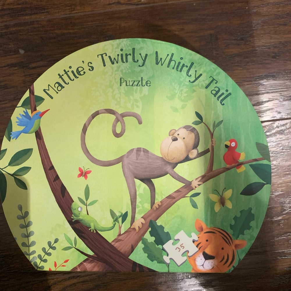 Mattie’s twirly whirly tail puzzle